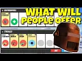 What people will OFFER for THE ESCAPEBOT Roblox Jailbreak
