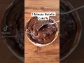 Download Lagu 1 Minute nutella mug cake! This video went viral With over 48milj views!🍫 #easyrecipe #short