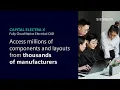 Access Millions of Components Layouts with Capital Electra X s New CADENAS Integration