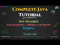 Spy Number In Java Explained Step-by-Step Master In Looping in Java