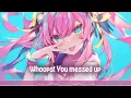 「Nightcore」 Whoops - Meghan Trainor ♡ (Lyrics)