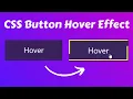 CSS Button Hover Effects Button Hover Effect CSS CSS Button Border Animation Bangla Tutorial