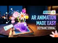 How to Animate Anything in AR Without Code Keyframe Animation Tutorial