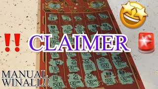 CLAIMER MANUAL WINALL FOR A BEAUTIFUL WIN IOWA LOTTERY