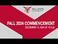 Fall 2024 Commencement Ceremony