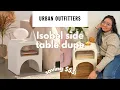 Urban Outfitters Isobel side table DUPE that saved me almost 300