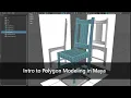 Intro to Polygon Modeling in Maya