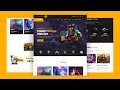 Gaming Website Design with HTML CSS and JS with Free Source Code