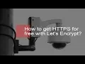 How to install Free HTTPS using Lets Encrypt