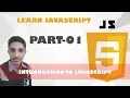01 - Introduction of javascript JavaScript tutorials for beginners in Yazdan Haider