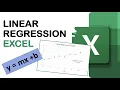 How to do a Linear Regression on Excel