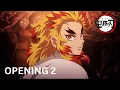 Download Lagu [Not Edited] Demon Slayer Opening 2 - Akeboshi | Creditless | HQ | English / Romaji Subtitles