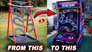 I Turned a Playground Game into a Arcade Gravity Machine DIY