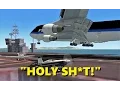 Download Lagu BOEING 747 LANDS ON AN AIRCRAFT CARRIER! (I call Bullsh*t) - FSX Multiplayer Chaos