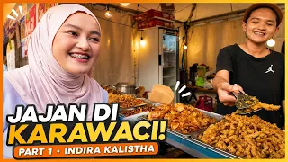 JAJAN DI NIGHT MARKET KARAWACI! Hotdog, Cimol sampai Nasi Pedas | Part 1