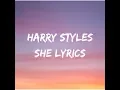 Download Lagu Harry Styles- She Lyrics