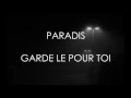 Paradis Garde le pour toi / Traduccion al español