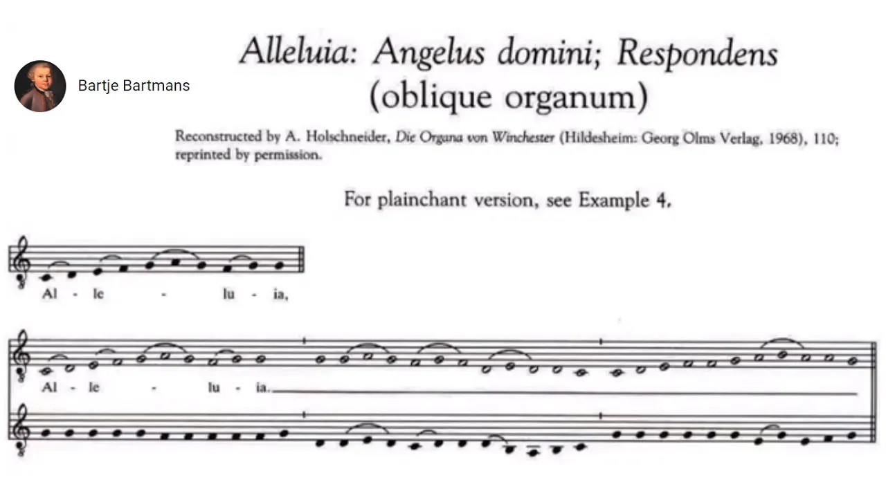 2. Music of the Middle Ages; Early Organum
