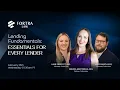 Webinar Lending Fundamentals Essentials for Every Lender