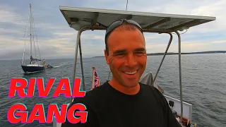 Anchoring Without Engine & Schooner Restoration Project ⚓⛵  Ep84