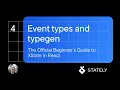 React XState Tutorial - Event types and typegen
