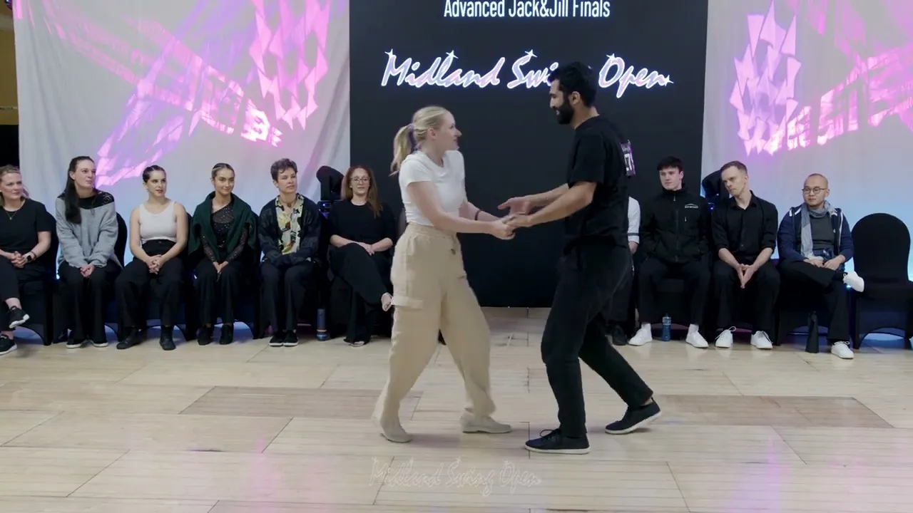 Remi Khansa & Ellen Dacombe - 5th place Advanced Jack&Jill Finals - Midland Swing Open 2024