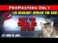 2014-2022 Ram Promaster LED Headlight Bulb Upgrade for 35 Start to Finish Installation NO EXCUSE
