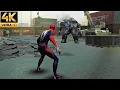 Lagu Spider-Man Remastered PC - Rhino \u0026 Scorpion Boss Fight (4K 60FPS)
