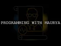 What we really do Programming with Maurya Python with Mentorship 2021 PWM