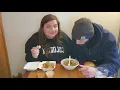Plant City X Mukbang BF first time trying vegan food