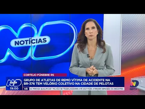 Luto em Pelotas: velório coletivo para atletas de remo acidentados