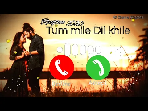 Download MP3 Tum Mile Dil Khile Song 2023 Ringtone Love Ringtone caller tune Ringtone mobile Ringtone #viral