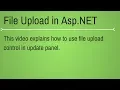 How to use File Upload control in Update Panel
