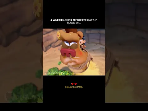 ONE BITE OF CURIOSITY START A WILD RIDE... #animation #funny #viral #shorts