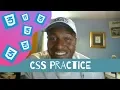 CSS Practice Day Full Stack Python Developer Journey