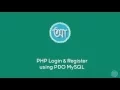 Complete PHP Login Register using PDO MySQL