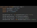 Java - Formatting Decimals using DecimalFormat