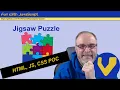 FWJS Jigsaw Puzzle HTML JS and CSS Proof of Concept