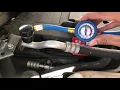 HOW TO REFILL THE GAS IN THE AIR CONDITIONING OF A CAR