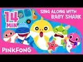 Lagu The Shark Family and more | Sing along with baby shark | Pinkfong Songs for Children