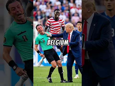 Donald Trump is not accepting US vs Belgium result in the World Cup 2026!