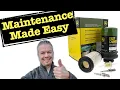 John Deere Riding Mower Maintenance - Oil Air and Fuel Filters Spark Plugs and Grease