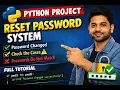 Python Mini Project Reset Password System Forgot Password Logic Explained