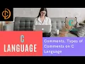 Comments Types of Comments in C Language