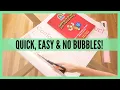 How To Contact Books Without Bubbles QUICK EASY HACK