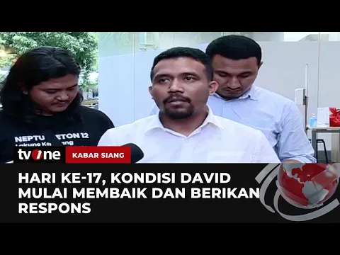 David Sudah Perlihatkan Perkembangan Pesat usai Dirawat Selama 17 Hari