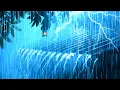 Download Lagu Relax Deeply and Fall Asleep Fast with Heavy Rain \u0026 Intense Thunder on a Metal Roof on a Rainy Night