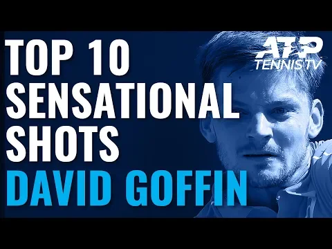 Top 10 Sensational David Goffin Shots! - YouTube thumbnail