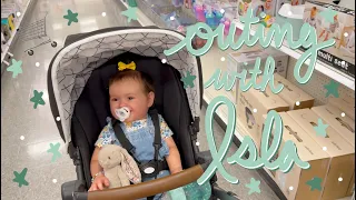 Outing with Isla! Shopping with Reborn Toddler | Kelli Maple