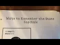 NE Region States and Capitals